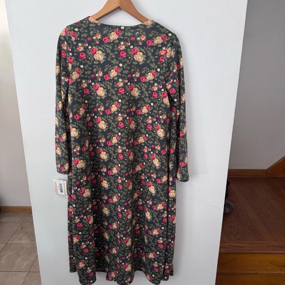 NWT Lularoe Floral print duster open cardigan Size Small - Picture 5 of 6